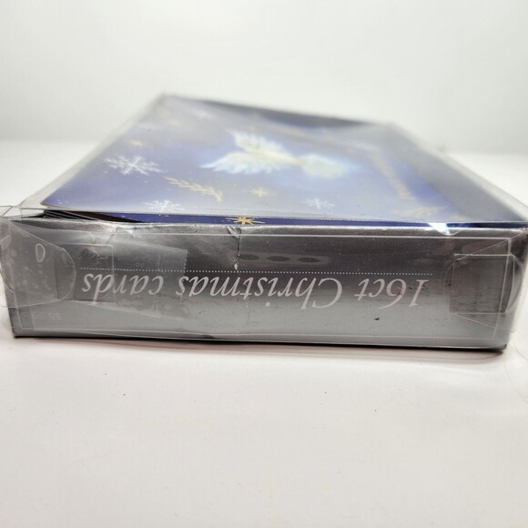 Vintage Christmas Cards Dove Peace on Earth  & Box 16 Ct. & Envelopes 7 X 5 in - Picture 6 of 10